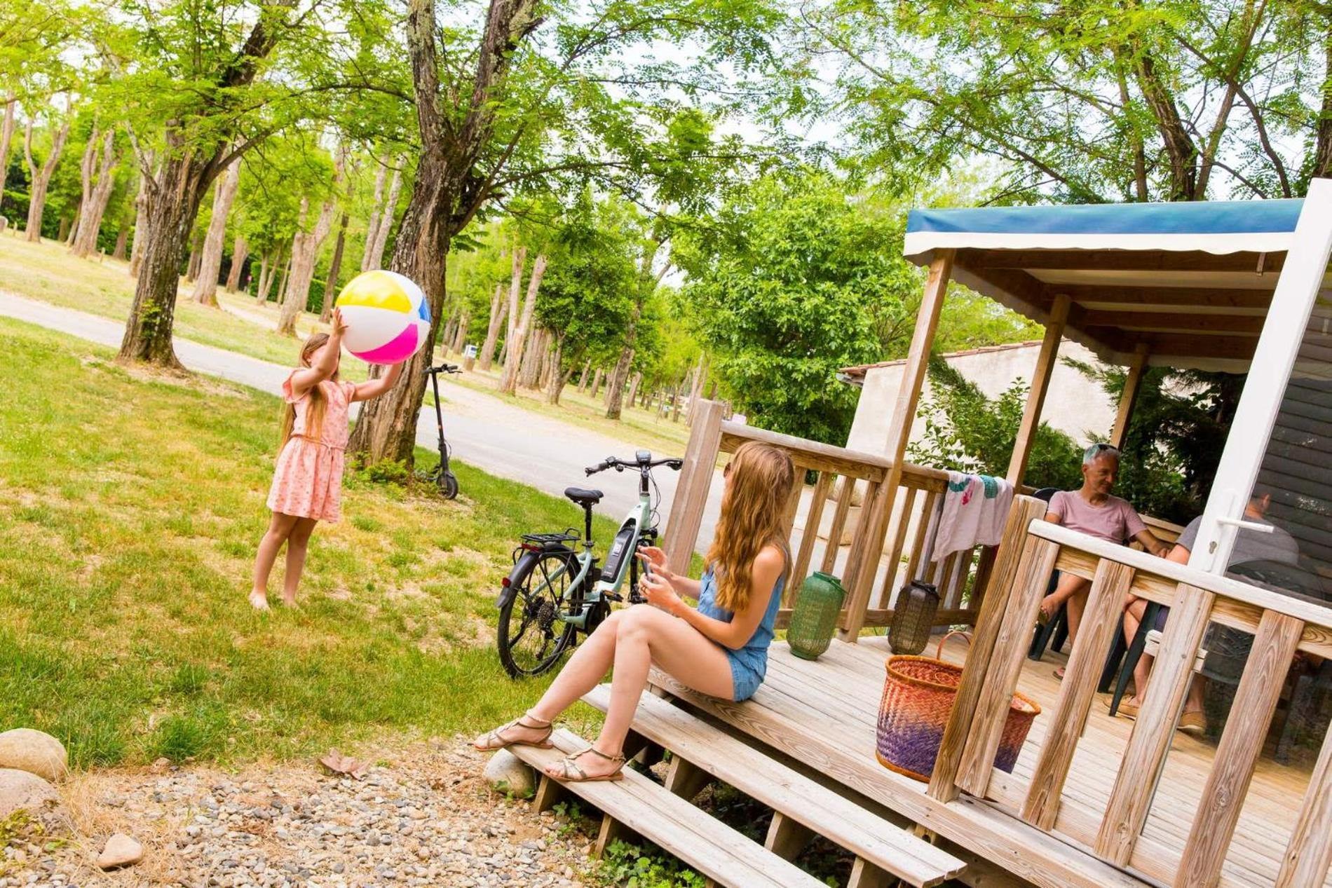 Camping La Chapouliere Ruoms Dış mekan fotoğraf