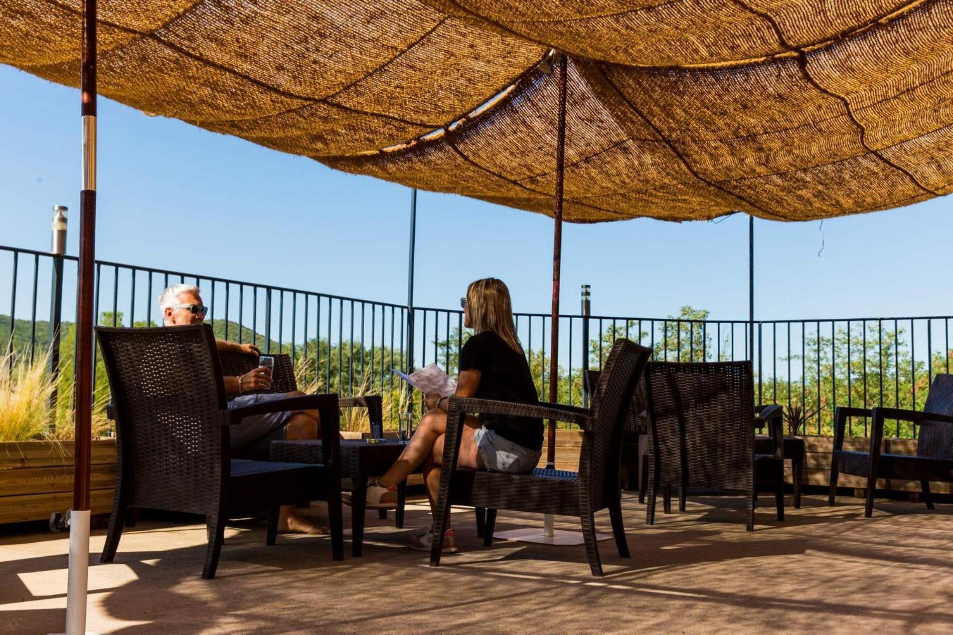 Camping La Chapouliere Ruoms Dış mekan fotoğraf