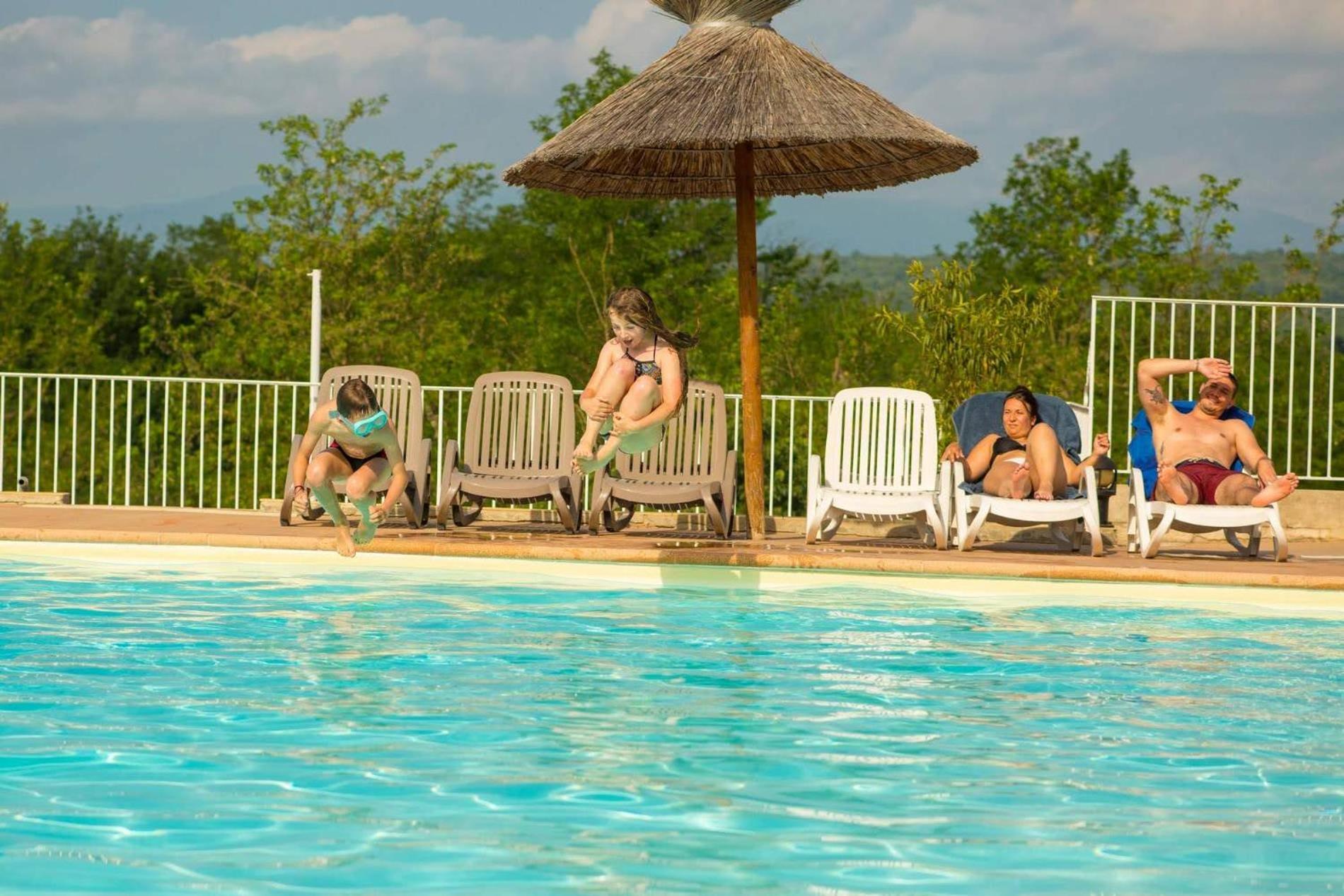 Camping La Chapouliere Ruoms Dış mekan fotoğraf